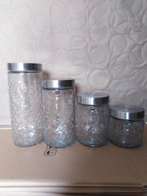 Rooster honeycomb glass jar storage tank sealed tank 1089 series