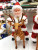 Dancing Santa Claus riding deer music dancing Santa Claus riding deer Santa Claus ornaments