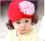New spring and autumn children's hat baby wig hat girl flower hood hat baby thermal hat wholesale
