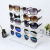 Double Row 10 Pairs Glasses Display Stand Sunglasses Display Props Sunglasses Holder Eyes Display Rack Shelf Support Rack