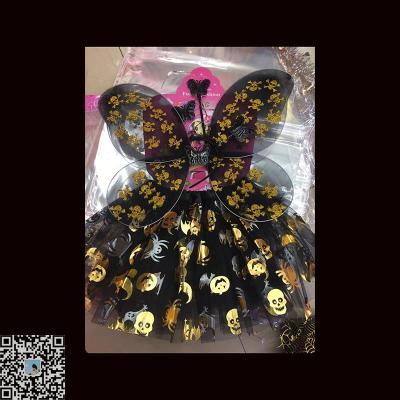 New hot style Halloween performance angel wings four costume ball props export holiday supplies