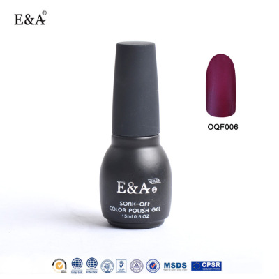 E & A Factory Direct Sales Frosted and Matte Environmental Protection UV Nail Oil Adhesive Authentic