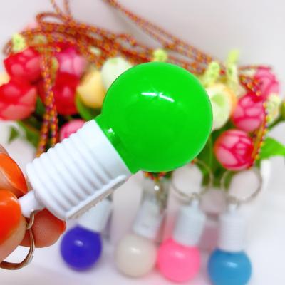 Led Led flash bulbs key ring customized creative toys small gifts activities to difference a novelty pendant ornaments