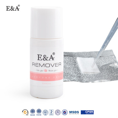 E & A Nail Polish Remover Nail Beauty Products Cleaning Solution Acetone-Free Environmental Protection Non-Toxic Non-Irritating Nail Polish Remover