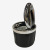 Special Car Car Ashtray Suitable for Audi Ashtray Car Ceramic Inner Pot Ashtray Car Interior