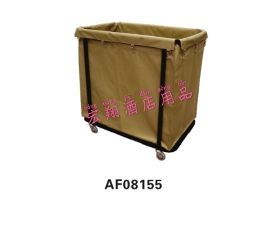 The hotel grass cart plastic grass cart square grass cart can be folded and disassembled cloth bag for storage