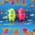 Factory Direct Sales Children's Hot Selling Flash Sound Yellow Man Vent Ball TPR Soft Glue Luminous Toys