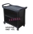 Dining cart three layers of plastic hotel dining room multi-functional dining cart hotel tableware cart removed