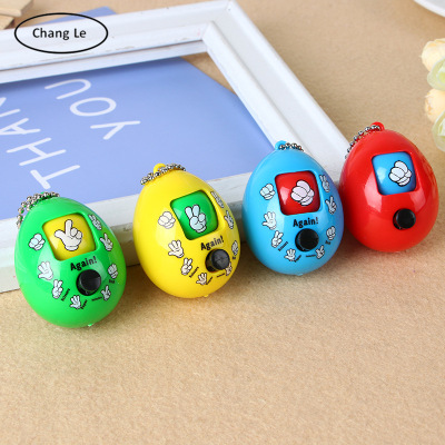 Scissors stone cloth mobile phone pendant 5*4cm creative color egg pendant pendant wholesale educational toys for children