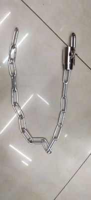 Zinc plated chain, chain lock