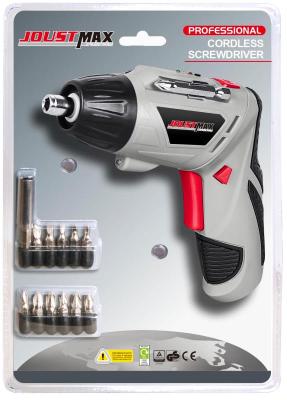 Rechargeable Screwdriver Cordless Drill. Household Electric Screwdriver Kit, Complete Batch Head