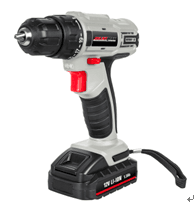 12V Rechargeable Drill Lino Cordless Drill. Lithium Battery Hand Drill Double Battery, Electric Tool