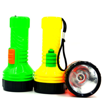 LED1228 plastic flashlight, flashlight, gift promotion flashlight, electronic lamp. The key light