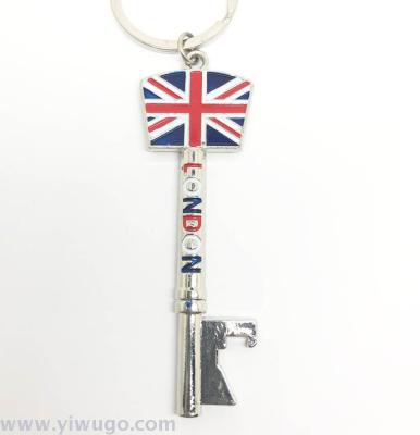 London flag key bottle open London bridge London eye police tourist souvenir factory