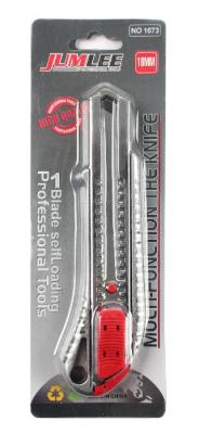 Utility Knife Aluminum Body Knife 1 Blade Monolithic Knife, Aluminum Alloy Shell, High Quality