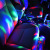 Mini USB Car Ambience Light Flash 3 Colors DJ Ligh Voice Control Ambience Light Party Stage Decoration Light