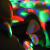 Mini USB Car Ambience Light Flash 3 Colors DJ Ligh Voice Control Ambience Light Party Stage Decoration Light