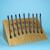 Gold acrylic eyebrow pencil display rack