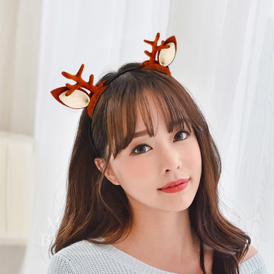 Christmas elk headwear imitation antler headband party hair card hair ornaments senna jewelry photo show