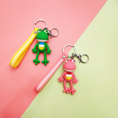 Cute frog key chain pendant creative pendant pendant figurines pendant automotive supplies