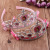 10 Yuan Ornament Children's Crown Headdress Princess Crystal Crown Girls Hair Accessories Dresses of Bride Fellow Kids Headband