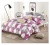 A four-piece quilt set with a simple three-piece bed sheet with fashionable stripes