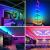 Led waterproof color lights with 5050 USB interface decorative background color changing flash lights TV background DIY