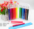 Factory shop ff1010-12 color 18 color 24 color high quality soft tip hole hole washable watercolor pen