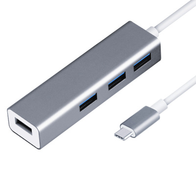 Otten onten type-c 4 port USB3.0 HUB antioxidant aluminum alloy material new product spot