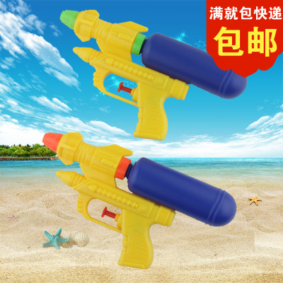 Children's beach play toys Children's small water gun summer plastic solid color water gun hot wholesale