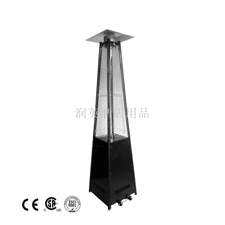 Outdoor Gas Heater Tower Flame Quartz Glass Tube Heating Furnace Energy-Saving Heating Furnace Factory Direct Sales