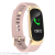 QW16 color screen smart bracelet heart rate blood pressure bluetooth multi-sport mode step counting fashion wear