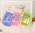 New fund transparent children lavatory basin plastic cartoon face basin baby lavatory basin baby lavatory basin children 