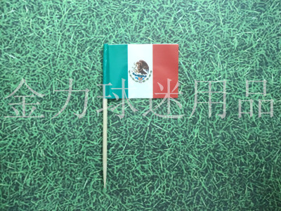 Supplies the world flag Mexico toothpick flag paper flag custom