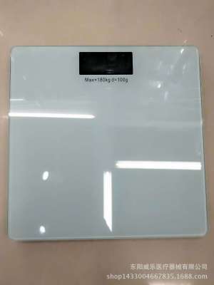 Manufacturers direct shot foreign trade export household mini square glass weighing scale electronic scale human scale
