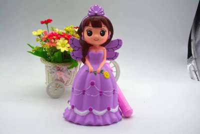 Mini doll princess carrying lamp