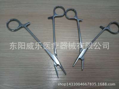 Customized wholesale needle holder, needle holder, stainless steel, 16 cm fine needle 14 cm thick needle export