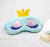 Crown eye mask warm princess Crown sleeping beauty candy color long eyelashes super adorable cartoon shade eye mask