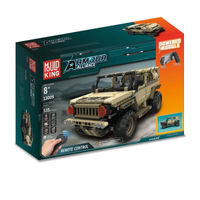 Intelligent building blocks military hummer