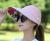 Spring and Summer Hat Women's Summer Leisure All-Matching Travel UV Protection Korean Summer Foldable Sun Hat Factory
