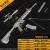 M416 cherry-red assault rifle peace elite brave companion to maintain peace alloy gun model gun military collection