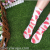 Korean girls printed mesh breathable stack socks with web celebrity hyuna sweet floral medium hose