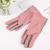 Korean version of the touch screen cute fashion plus velvet warm cover women autumn and winter