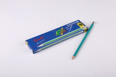 HB pencil environmental protection pencil writing painting HB pencil 655 green