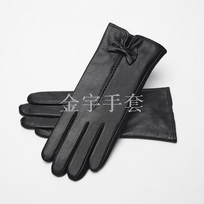 Foreign trade sheep skin gloves can be customized to sample