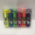 4 fluorescent pens, 6 PVC transparent boxes and display boxes, a variety of packaging markers, eye-catching pens