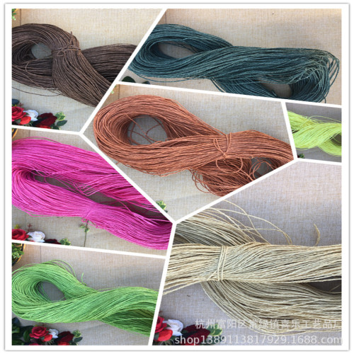 Factory Direct Sales of Various Types of Paper Rope 