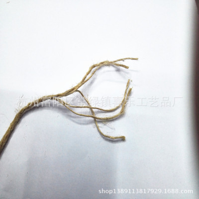 Manufacturers direct 4mm thick 5-strand Hemp rope