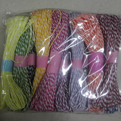 Factory Direct Sales 1.1cm 30 M Two-Color Paper String DIY Material