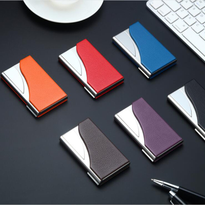 Office card box opening gift company promotion portable fashion card holder can customize logo